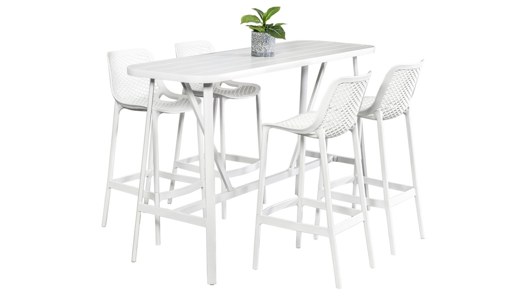 Albi Bar Table White 