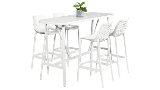 [ALBIBARTABWH] Albi Bar Table White 