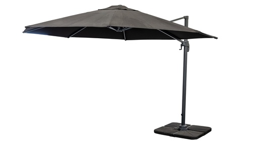 [C35TOLE] Cantilever Umbrella 3.5m  Taupe OLEFIN 